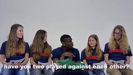 Pogba apoia crianças em em África