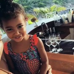 Filha de Kim Kardashian festeja terceiro aniversário em modo princesa