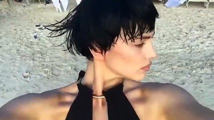 Já viu o novo visual de Irina Shayk? Cortou cabelo à homem