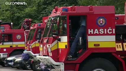 Görög tűzvész: már segítik az oltást a szlovák tűzoltók