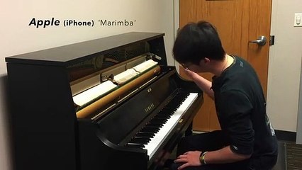 Toques de telemóvel recriados em piano. Sim, o da Nokia também