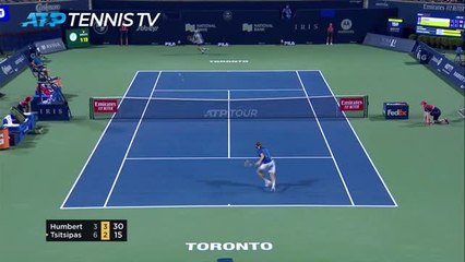 Toronto - Tsitsipas prend sa revanche sur Humbert
