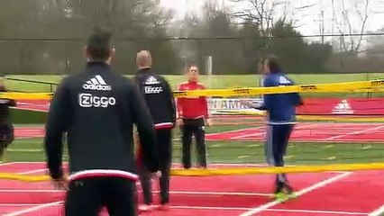 Frank de Boer lesionou-se num treino do Ajax