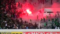 Confrontos entre adeptos do Raja Casablanca e Chabab Hoceima