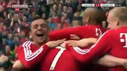 À atenção do Benfica: Ribéry marca verdadeiro golaço