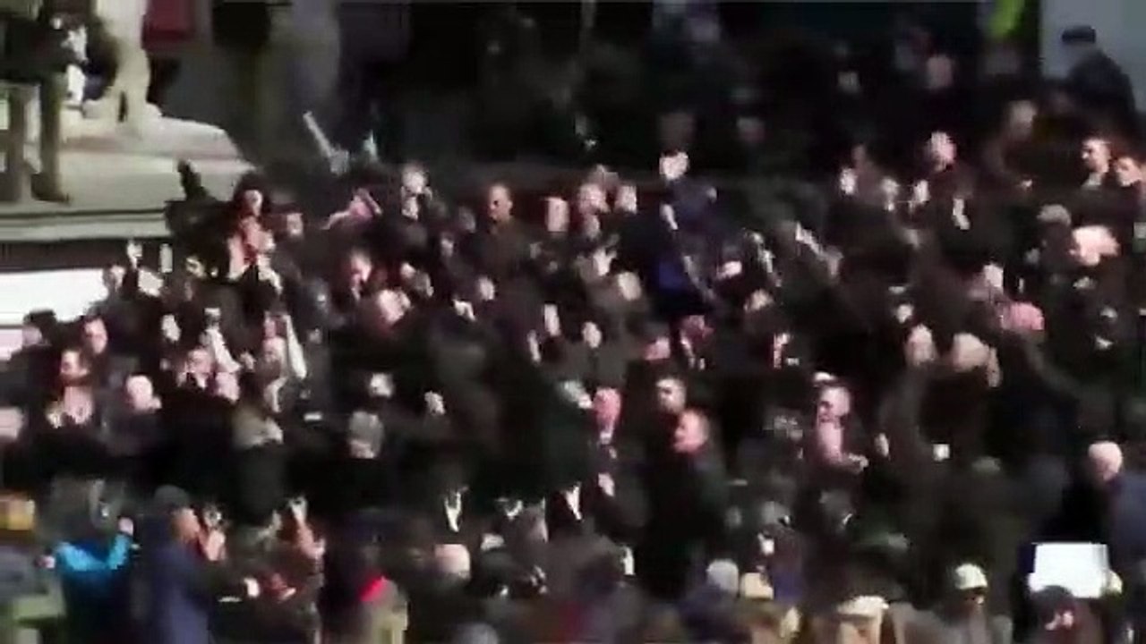 Confrontos em Bruxelas