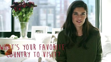 Sara Sampaio elogia Portugal em vídeo