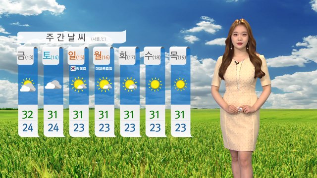 [날씨] 내일 낮 더위 계속...서울 31℃ / YTN