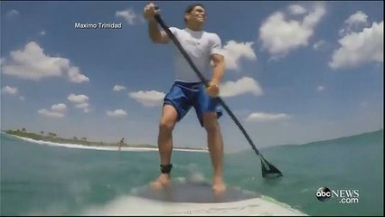 surfista apanhou valente susto