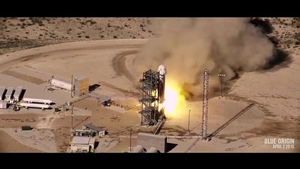 Blue Origin conseguiu aterrar foguetão pela terceira vez