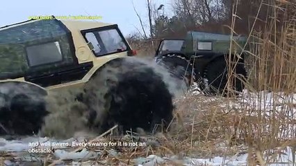 É um camião? É um ‘monster truck? Não, é um... Sherp