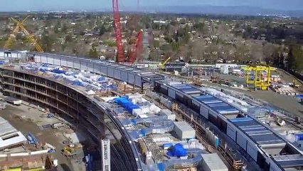 A nova sede da Apple está quase pronta