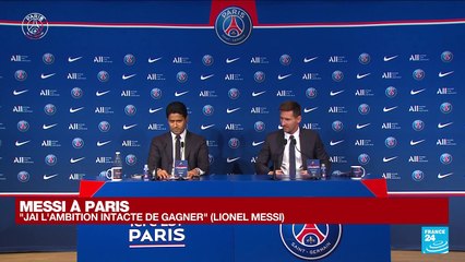 Messi au PSG : "c'est de la folie, je vais jouer avec les meilleurs"