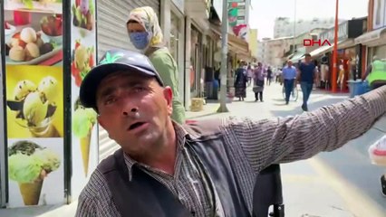 15 yaşındaki çocuktan engelli yurttaşa tekme