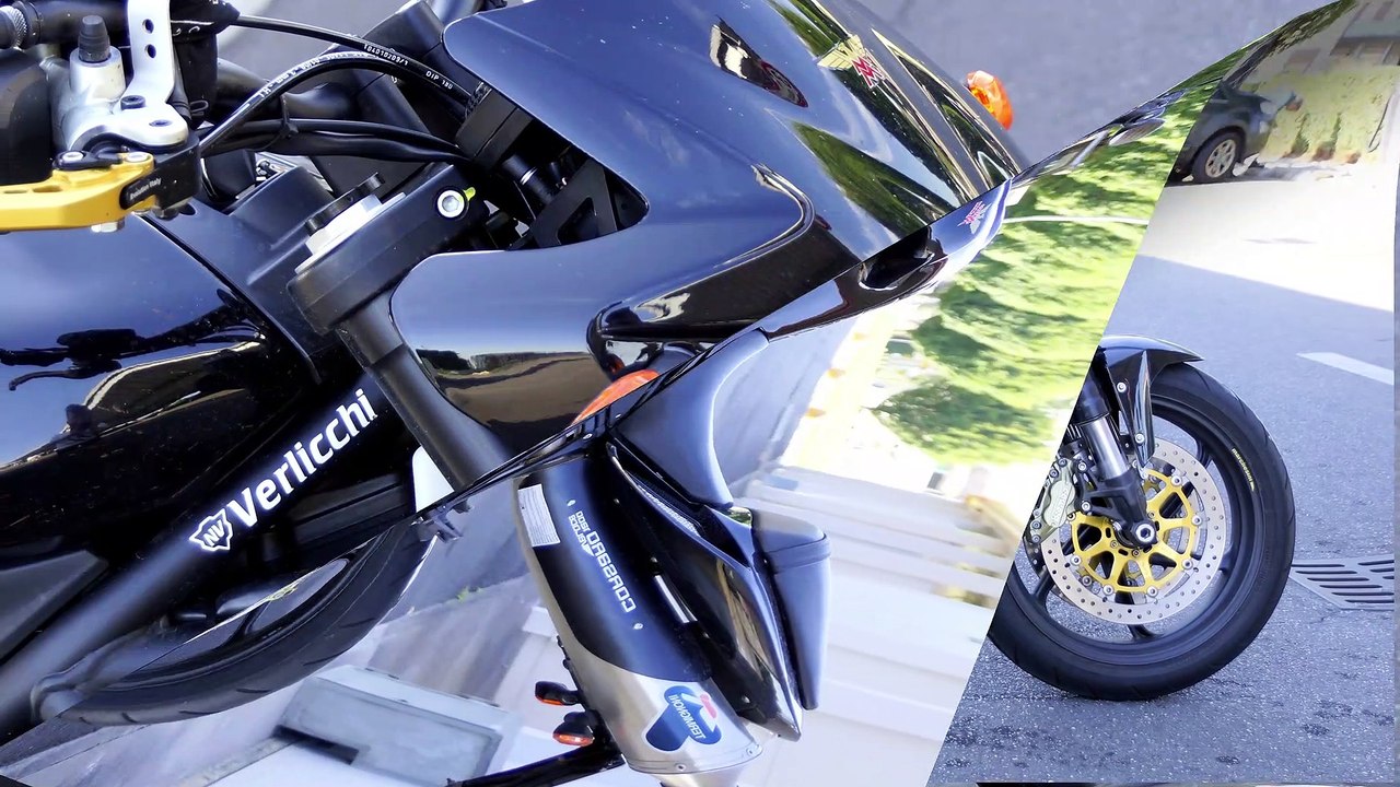 MOTO MORINI CORSARO 1200 VELOCE TERMIGNONI EXHAUST SOUD