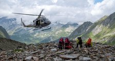 Bolzano - Esercitazione congiunta Soccorso Alpino e Guardia di Finanza (11.08.21)