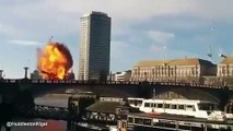 autocarro explode em londres