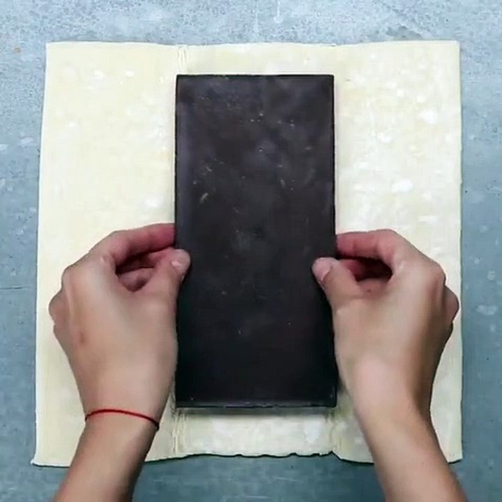 Almofada de chocolate e amêndoa