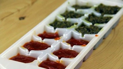 Alimentos que pode congelar em cuvetes