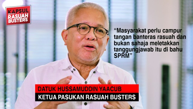 Masyarakat perlu campur tangan banteras rasuah