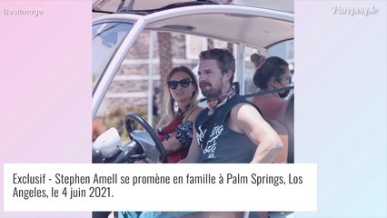 Stephen Amell : Réconcilié avec sa femme, après leur effrayante dispute en avion