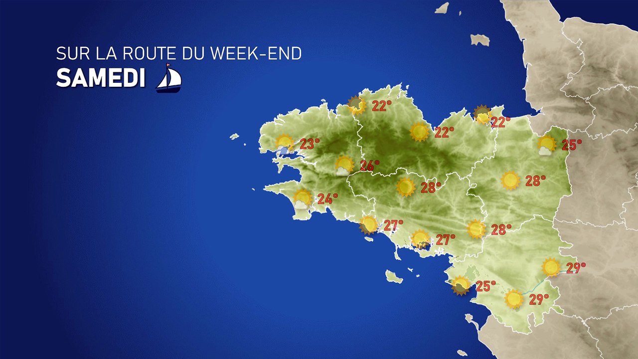 Sur la route du week-end: un superbe samedi !
