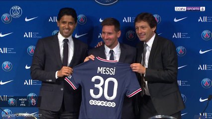 Lionel Messi's Full Press PSG Press Conference