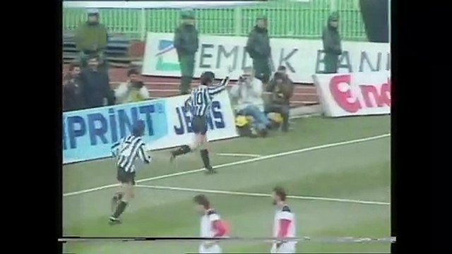 Beşiktaş 2-0 Gaziantepspor 29.02.1992 - 1991-1992 Turkish 1st League Matchday 19