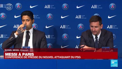Lionel Messi: "Ce fut très difficile de quitter le Barça. Mais je me sens très heureux, j'ai beaucoup d'enthousiasme. Je veux continuer à gagner des titres et aider le PSG à accomplir ses objectifs"