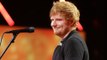 Is Ed Sheeran painting his own album cover?