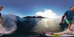 Incríveis imagens de GoPro no surf