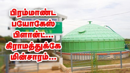மாட்டுச்சாணத்தில் மின் உற்பத்தி... முன்மாதிரியாகத் திகழும் கிராமம்!