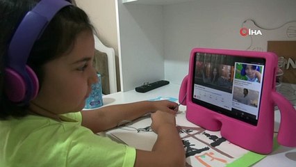 6 yaşındaki Zeynep kumbarasını yangınzedeler için bağışladı