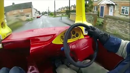 O carro de sonho de qualquer criança já é real