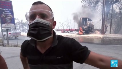 Incendies en Algérie : au moins 42 personnes tuées, des feux d'origine criminelle