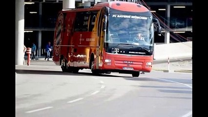 Autocarro do Bayern Munique teve acidente