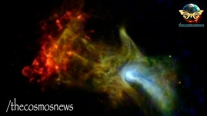 NASA mostra em imagens a 'Mão de Deus'