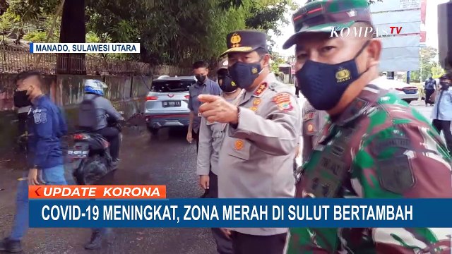 Zona Merah di Sulawesi Utara Bertambah Akibat Covid-19 Meningkat