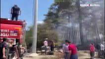 Burdur'da orman yangını! Havadan ve karadan müdahale ediliyor
