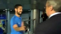 Florentino troca 'carinho' com Ronaldo por causa de entrevista