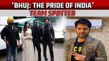 'Bhuj: The Pride of India' team spotted on the set of Kapil Sharma show