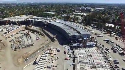 A nova sede da Apple, agora mais definida