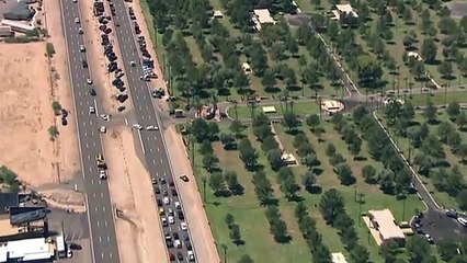 Camionistas prestam homenagem a criança que adorava camiões
