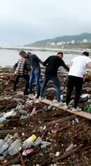 Sinop ve Samsun'da sağanak sele neden oldu; mahsur kalanlar kurtarılıyor (5)