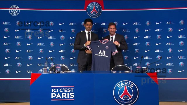 Messi es presentado oficialmente como nuevo jugador del PSG