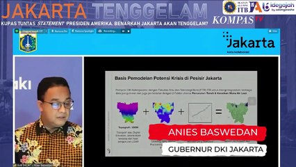 Gubernur Anies Sebut Hentikan Reklamasi Langkah Tepat Cegah Penurunan Muka Tanah