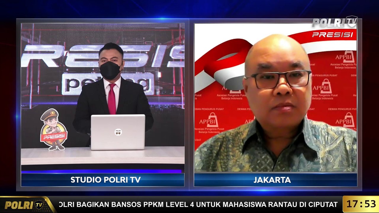 LIVE Dialog Bersama Ketua Umum APPBI Terkait Mall yang Mulai Dibuka Selama PPKM Level 4