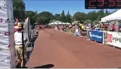 Com 71 anos acabou maratona de 160 km antes do tempo