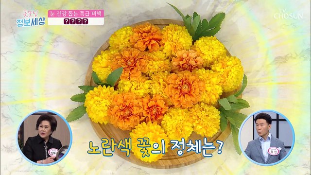 눈 건강 지킴이 황반에 필요한 성분이 풍부한 ❛○○○○❜ TV CHOSUN 210811 방송