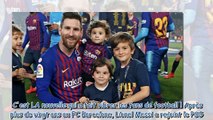 Lionel Messi au PSG - qui sont ses enfants -